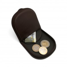 Monedero Tacon Armado | Piel de Ubrique | Hecho en España | Ref. 10016 marron 2