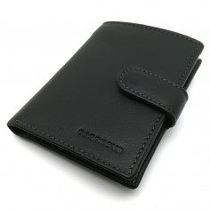 【 MINI/CARTERA CON MONEDERO DE PIEL PARA HOMBRE 】▷  CLASSIC