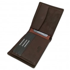 【 CARTERA AMERICANA CON MONEDERO DE PIEL PARA HOMBRE 】▷ TOKIO 2