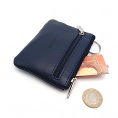 【 MONEDERO DE PIEL DOBLE CREMALLERA 】▷  CLASSIC 2
