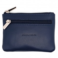 【 MONEDERO CUERO 3 CREMALLERAS CON ARGOLLA PARA LLAVE 】▷ CLASSIC