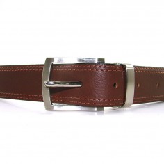 【 CINTURÓN 30mm DE PIEL HEBILLA PASADOR 】▷ CASANOVA 2