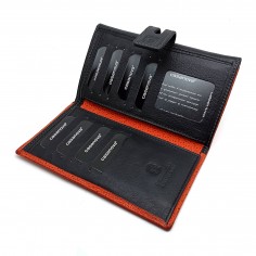 【 MONEDERO BILLETERA DE PIEL PARA MUJER GRANDE 】▷ FELIZIA 2