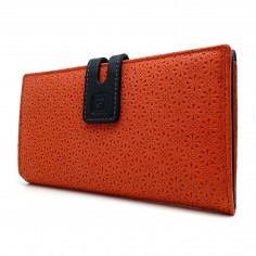 【 MONEDERO BILLETERA DE PIEL PARA MUJER GRANDE 】▷ FELIZIA