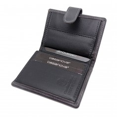 【 MINI CARTERA CON MONEDERO PIEL PARA HOMBRE 】▷ VERONA 2