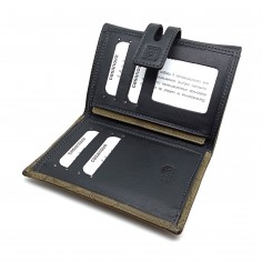 【 MONEDERO BILLETERA EN PIEL PARA MUJER  MEDIANO 】▷ HORTENSIA 2