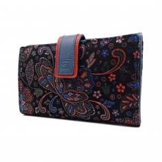 【 MONEDERO BILLETERO DE PIEL PARA MUJER GRANDE 】▷  GUILLERMINA