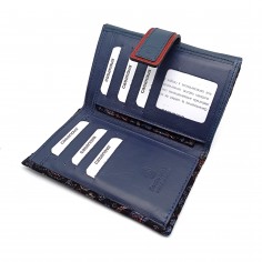 【 MONEDERO BILLETERO DE PIEL PARA MUJER GRANDE 】▷  GUILLERMINA 2