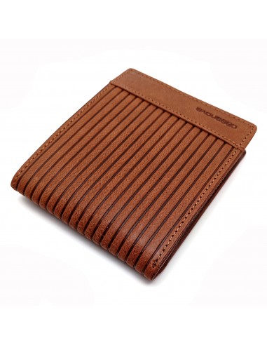 Cartera americana con Monedero de piel para hombre PANA marron