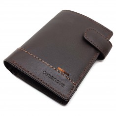 【 CARTERA CON MONEDERO DE PIEL PARA HOMBRE 】▷ BAND