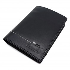 【 CARTERA TARJETERO DE PIEL PARA HOMBRE 】▷ BAND