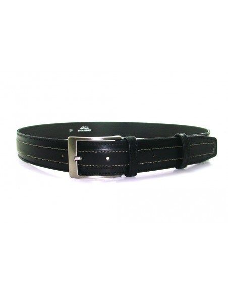 Cinturon 35 mm Serraje con Costuras | Piel de Ubrique | Hecho en España | Ref. 58341