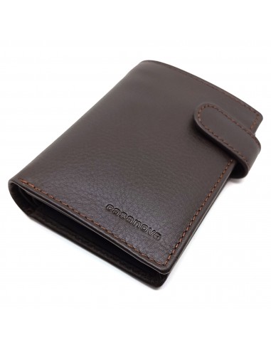 Cartera con monedero de piel para...