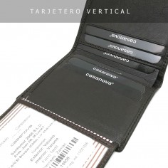 【 MINI BILLETERA HOMBRE ESTILO TARJETERO DE PIEL 】▷ CLASSIC 2