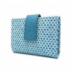 【 CARTERA DE PIEL PARA MUJER PEQUEÑA CON MONEDERO 】▷ MELISA