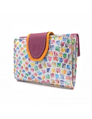 Monedero Billetero de Piel para Mujer...