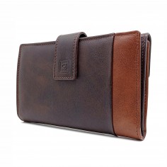 【 MONEDERO BILLETERO DE PIEL PARA MUJER GRANDE 】▷  BILBAO