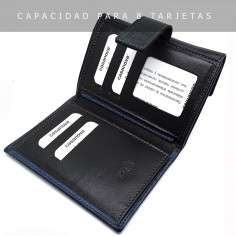 【MONEDERO MEDIANO DE PIEL PARA MUJER】▷  JAEN 2