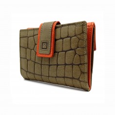 Monedero Billetero de Piel para Mujer Pequeño, COCO