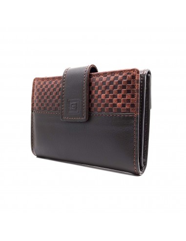 Monedero Billetero de Piel para Mujer...