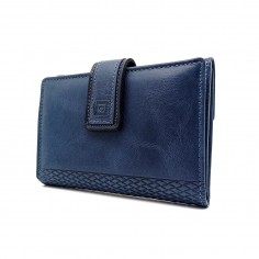 【MONEDERO MEDIANO DE PIEL PARA MUJER】▷ TOLEDO CASANOVA