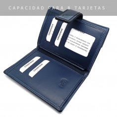 【MONEDERO MEDIANO DE PIEL PARA MUJER】▷ TOLEDO CASANOVA 2