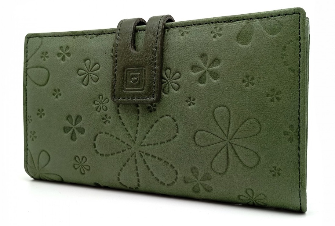 cartera verde mujer