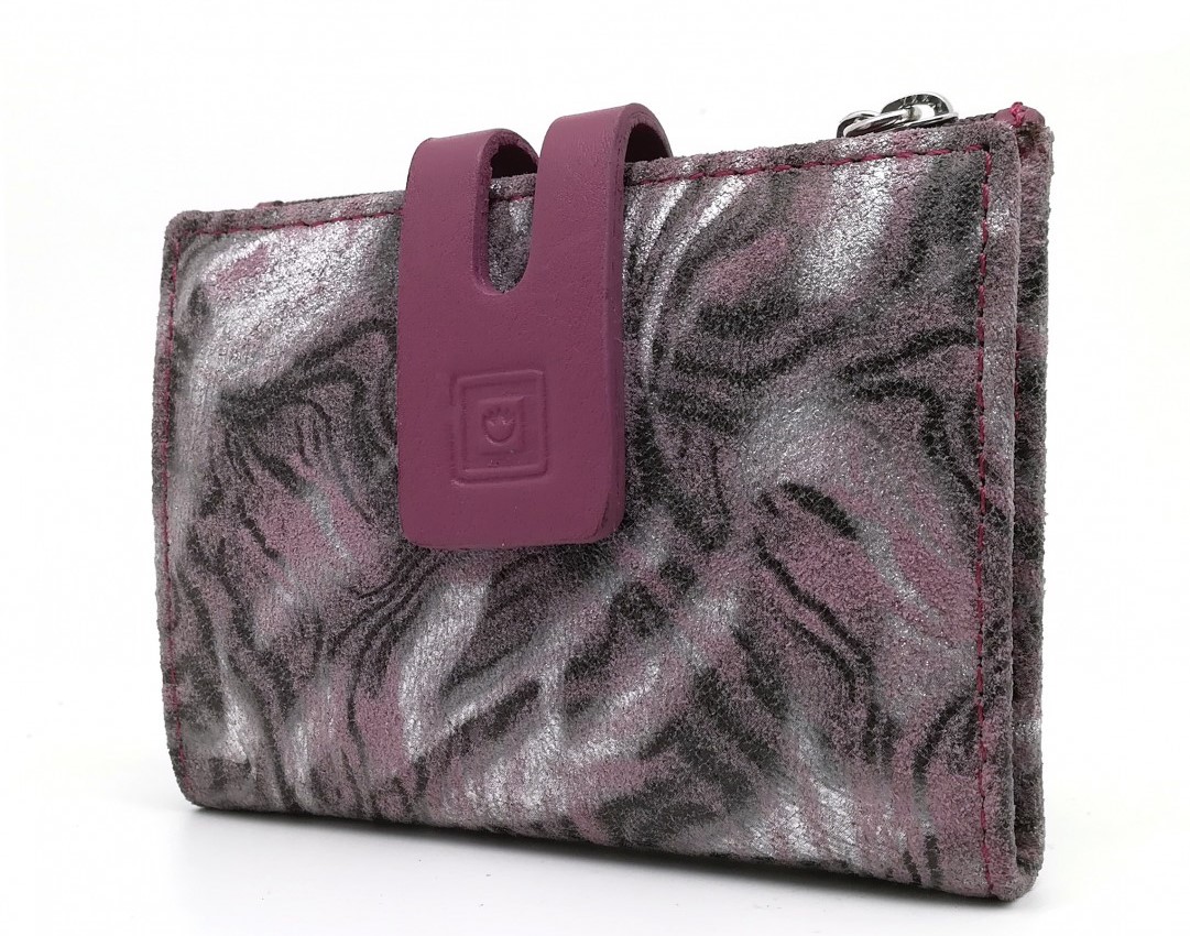 Cartera Mármol Metalizado