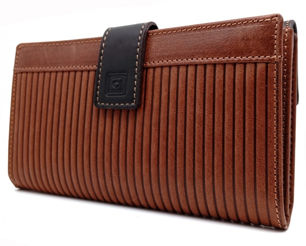 Monedero Billetero de Piel para Mujer Tamaño Grande, PANA